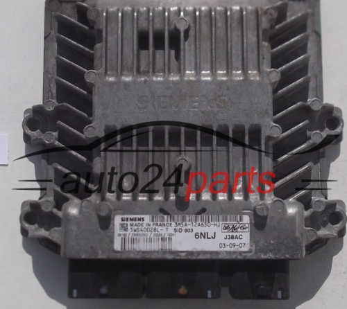 MOTORSTEUERGERÄT ECU STEUERGERÄT  FORD FOCU C-MAX SIEMENS 5WS40028L-T