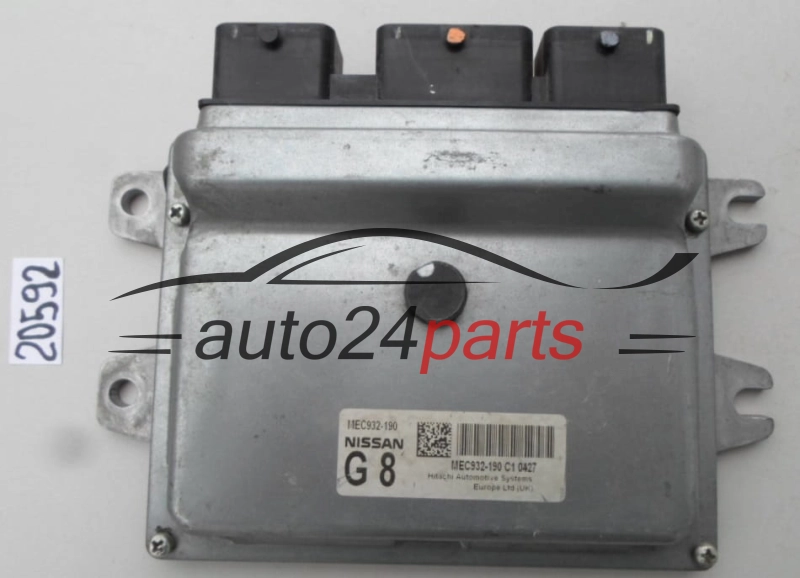 KOMPUTER STEROWNIK SILNIKA NISSAN QASHQAI 2.0 MEC932-190, MEC932190, C1 0427