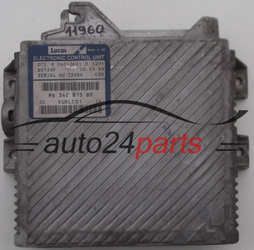 CENTRALITA DE MOTOR CITROEN PEUGEOT FIAT 2.1 TD R 04010021 D, R04010021D, 96 342 813 80, 9634281380