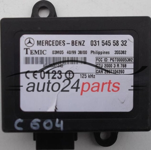 MOTORSTEUERGERÄT ECU STEUERGERAT IMMO IMMOBILIZER MERCEDES SPRINTER VITO, 031 545 58 32, 0315455832, PGT00005382, 2807104260 