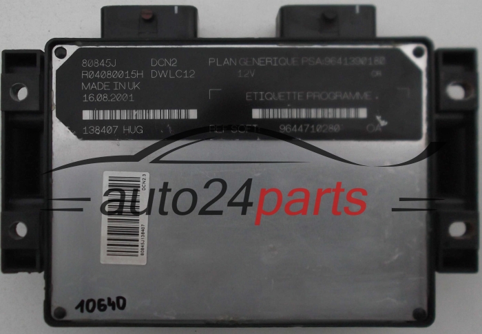 calculateur moteur pour citroen et peugeot 1.9d