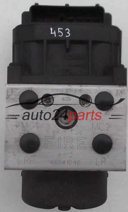 Pompa ABS i sterownik FIAT PUNTO 0265216618 46541046 0273004424