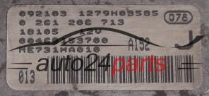 Komputer sterownik silnika Alfa Romeo 166 2.0 TS 0261206713 00468153700 ME731HA010