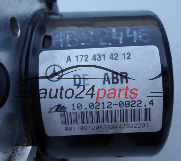 BOMBA HIDRAULICA Y CENTRALITA ABS MERCEDES W204 A 172 431 42 12, A1724314212, 10.0212-0822.4, 10021208224, A1729014000