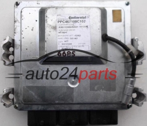 KOMPUTER STEROWNIK SILNIKA FORD AV6112A650SA01, PPC467100C102, 5012226, 1672624 - 6685