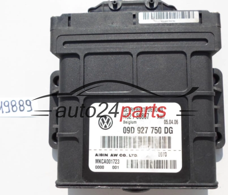 STEROWNIK SKRZYNI AUTOMATYCZNEJ AUDI A6 Q7 VOLKSWAGEN 3.0 TDI AISIN 09D 927 750 DG, 09D927750DG
