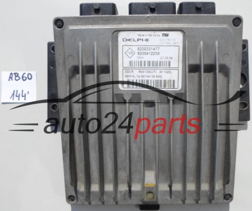 KOMPUTER STEROWNIK SILNIKA RENAULT CLIO 1.5 DCI R0410B027C, 8200331477, 8200412258