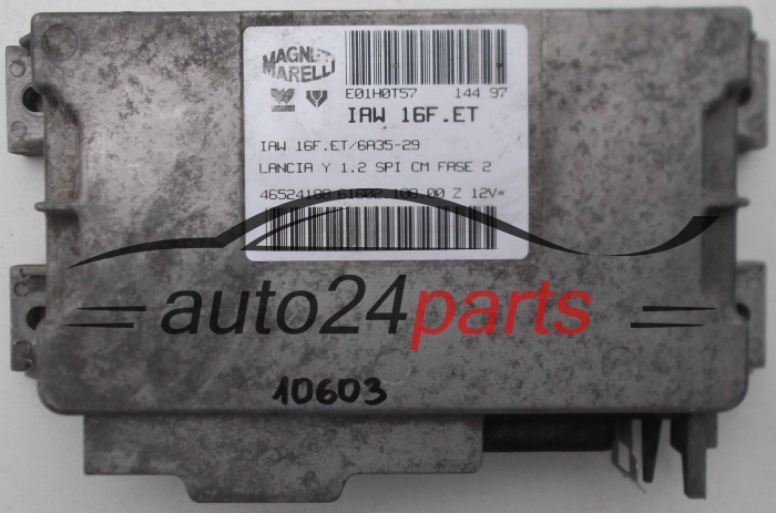 calculateur moteur pour fiat et lancia y ypsylon 1.2 