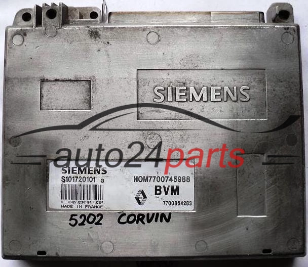 KOMPUTER STEROWNIK SILNIKA RENAULT SAFRANE 2.2 SIEMENS S101720101G, HOM7700745988, HOM 7700745988, 7700864283