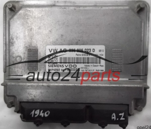 MOTORSTEUERGERÄT ECU STEUERGERÄT SEAT IBIZA SKODA FABIA VW POLO 1.2 BME 03E906023D, 03E 906 023 D, SIEMENS VDO 5WP40502 04 