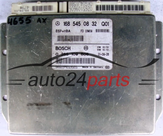 A1685450832, 1685450832, A 168 545 08 32 BOSCH 0265109606, 0 265 109 606