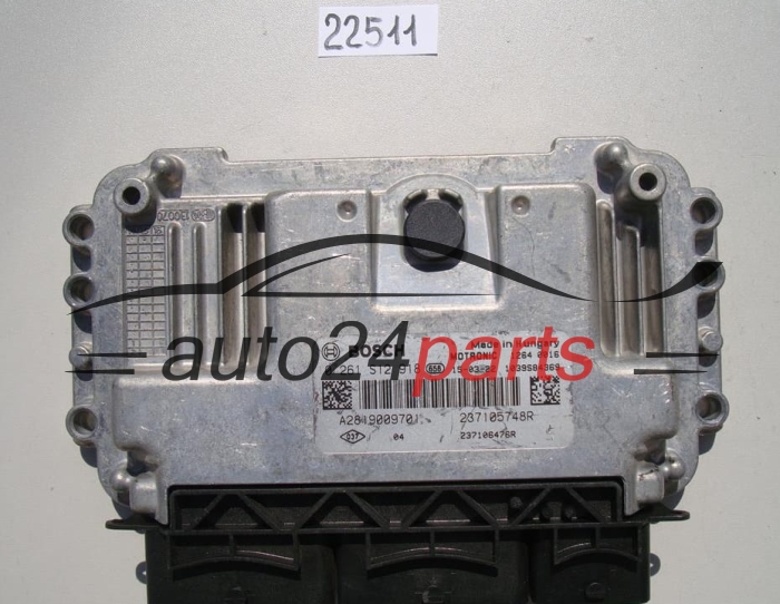 MOTORSTEUERGERÄT ECU STEUERGERAT RENAULT TWINGO BOSCH 0 261 S12 918, 0261S12918, A2819009701, 237105748R