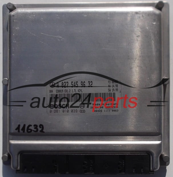 KOMPUTER STEROWNIK SILNIKA MERCEDES W168 A-KLASS 170 CDI A0275459632