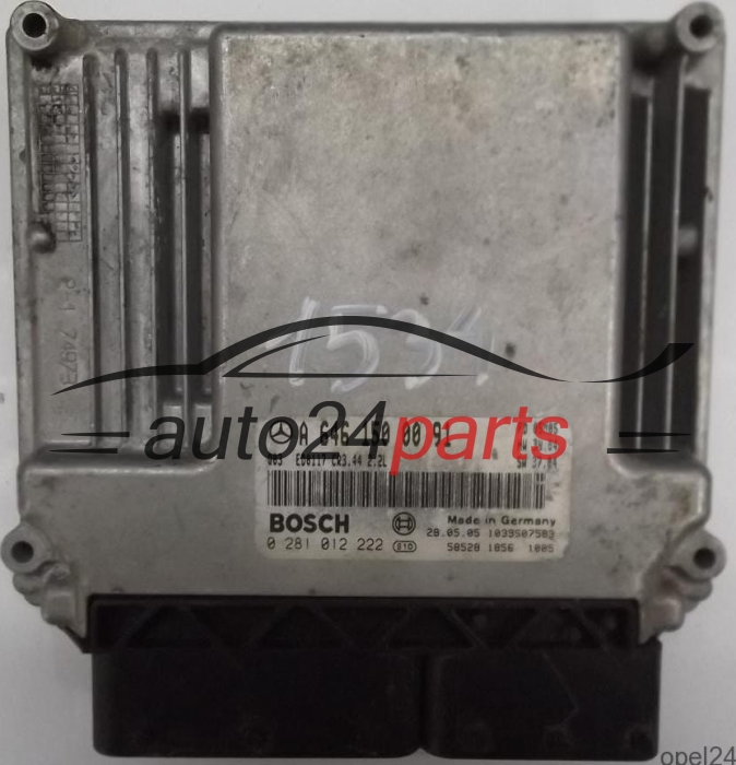 calculateur moteur pour mercedes w203 c-klasa 2.2 220 cdi 