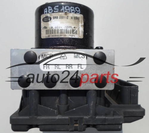 ABS PUMPE BLOCK HYDRAULIKPUMPE STEUERGERAT LAND ROVER FREELANDER SRB 000110, ATE 10.0204-0205.4