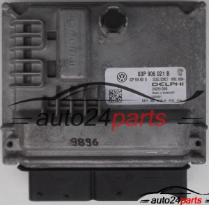 MOTORSTEUERGERÄT ECU STEUERGERAT VOLKSWAGEN POLO 6R 1.2 TDI DELPHI 28291398, 03P 906 021 B, 03P906021B