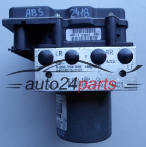 POMPE HYDRAULIQUE ET CALCULATEUR d'ABS FIAT IDEA BOSCH 0 265 234 039, 0265234039, 46826210, 0 265 950 320, 0265950320