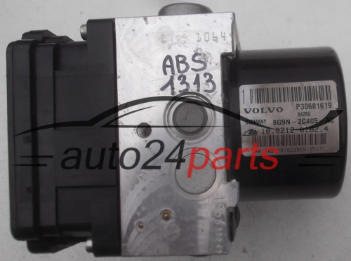 ABS POMPA I STEROWNIK VOLVO S80 V70 P30681619, 8G9N-2C405-AC, 8G9N2C405AC, 10021201824, 30681619, 00.0404-972C.1, 000404972C1, 10.0926-0405.3, 10092604053, 10.0613-3688.1, 10061336881