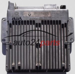 MOTORSTEUERGERÄT ECU STEUERGERAT RENAULT CLIO II 1.2 8V, HOM 7700 858 294, 7700868294, 7700110399, 21650515-7 