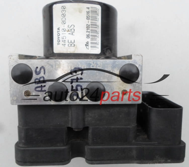 ABS TOYOTA YARIS 44510-0D030 / 445100D030 / ATE 06210205164 / 06210907463, 89541-0D040, 895410D040