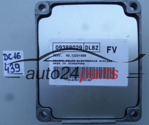 MOTORSTEUERGERÄT ECU STEUERGERAT DAEWOO LANOS 09388029 DCBZ