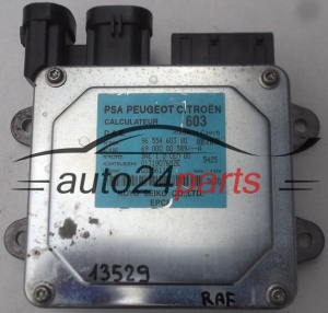 Ecu direction assistée module de contrôle  CITROEN PEUGEOT 96 554 603 80, 9655460380, 69 000 00 589/-- A, 6900000589, Q1T19076MZE 