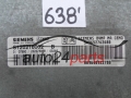Boîte de vitesses automatique contrôleur CITROEN PEUGEOT S120216002B, HW 9640922780, SW 9652762680