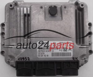 MOTORSTEUERGERÄT ECU STEUERGERAT CITROEN C4 PICASSO 1.6 HDI BOSCH 0 281 012 981, 0281012981, 96 634 763 80, 9663476380