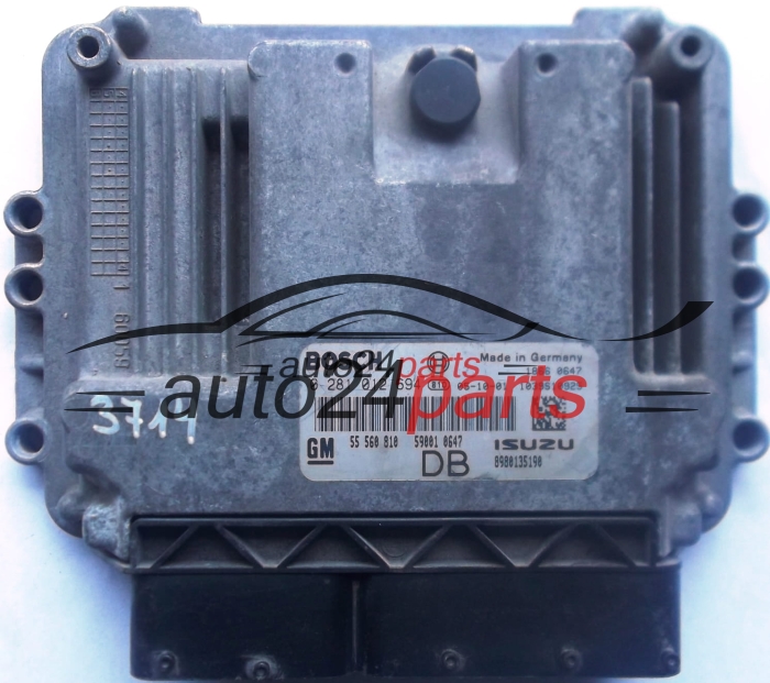 ECU CENTRALITA DE MOTOR OPEL ASTRA 1.7 CDTI Z17DTH BOSCH 0 281 012 694