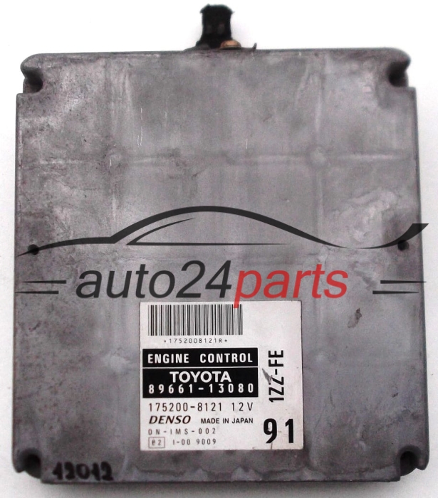 calculateur moteur pour toyota corolla et verso