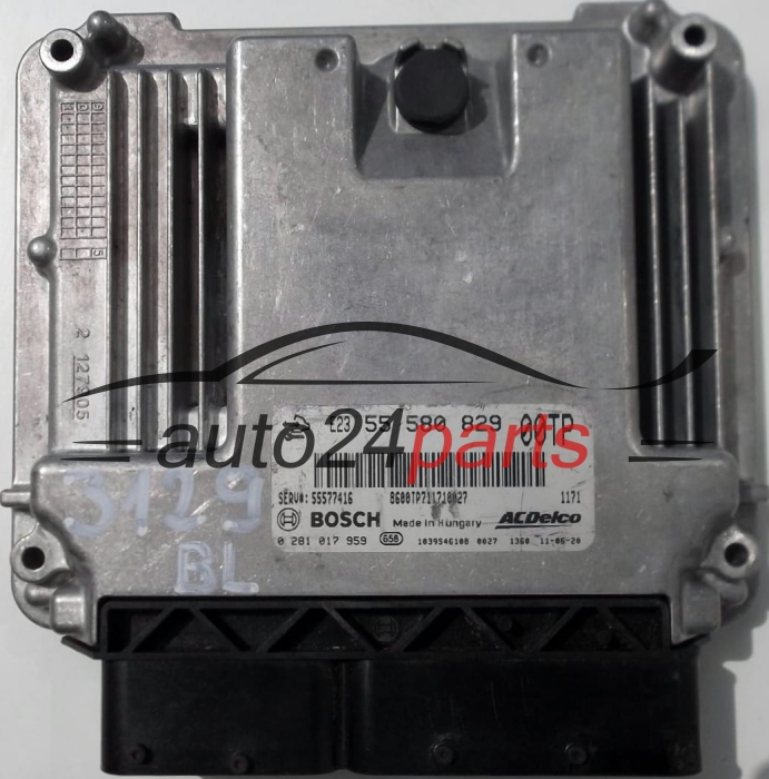 calculateur moteur pour opel chevrolet, holden, vauxhall corsa 1.3 cdti a13dte