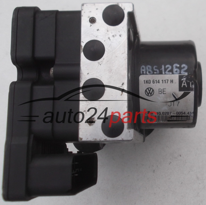 BOMBA HIDRAULICA Y CENTRALITA ABS VOLKSWAGEN AUDI SEAT SKODA 1K0 614 117 H, 1K0614117H, ATE 10.0207-0054.4, 10020700544, 1K0 907 379 P, 1K0907379P, ATE 10.0970-0315.3, 10097003153