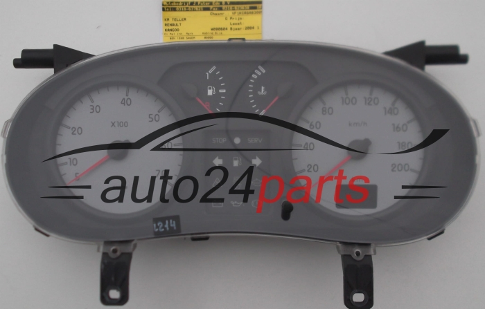 ZESPÓŁ WSKAŻNIKÓW ZEGARY PRĘDKOŚCIOMIERZ LICZNIK RENAULT KANGOO P8200176652