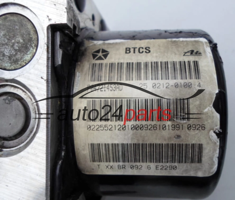 ABS POMPA CHRYSLER VOYAGER 2.8 CRDI P04721453AD, 25.0212-0100.4, 25021201004, 00402775E160 