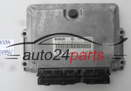 FIAT STILO 1.9 JTD BOSCH 0281010337, 0 281 010 337, 55185364, 19242AAA 115