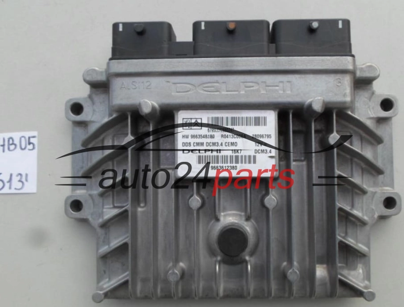 KOMPUTER STEROWNIK SILNIKA CITROEN PEUGEOT R0413C006A, 28096795