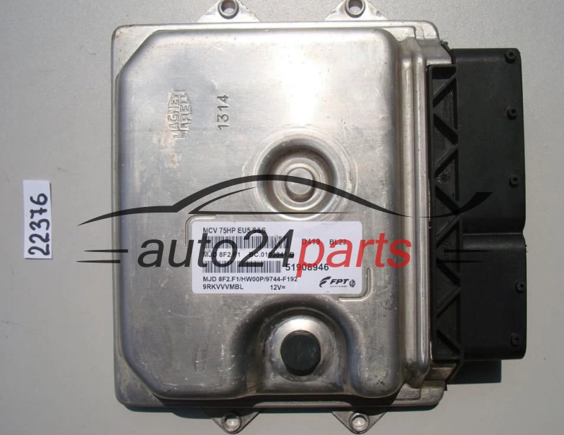KOMPUTER STEROWNIK SILNIKA FIAT NEMO FIORINO BIPPER MJD 8F2.F1, MJD8F2F1, 51908946