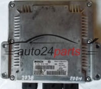 MOTORSTEUERGERÄT ECU STEUERGERÄT PEUGEOT 406 2.0 HDI BOSCH 0281010593, 0 281 010 593, 9643527380, 96 435 273 80, 9640938680, EDC15C2 67 