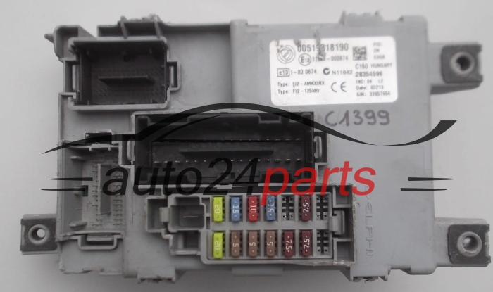 FIAT 500 DELPHI 28354596, 00519318190