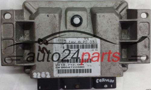 calculateur moteur pour peugeot 206 1.4 