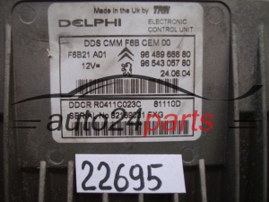 KOMPUTER STEROWNIK SILNIKA CITROEN R0411C023C, 9648966680, 9654305780