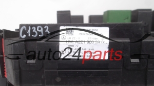 SKRZYNKA BEZPIECZNIKÓW MODUL MERCEDES W216 A221 900 59 01, A2219005901 