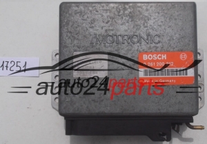 MOTORSTEUERGERÄT ECU STEUERGERAT PEUGEOT CITROEN BOSCH 0 261 200 212, 0261200212 