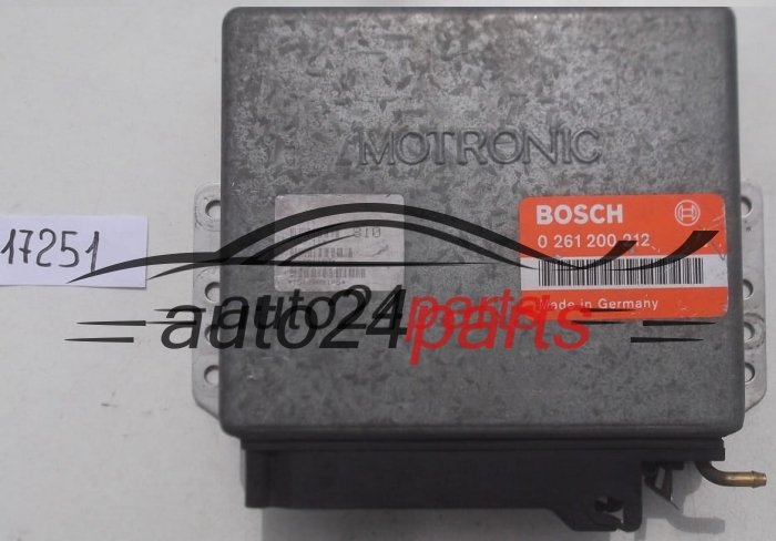 MOTORSTEUERGERÄT ECU STEUERGERAT PEUGEOT CITROEN BOSCH 0 261 200 212, 0261200212