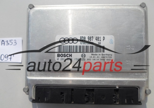 KOMPUTER STEROWNIK SILNIKA AUDI A4 B5 2.5 TDI BOSCH 0 281 010 158, 8D0 907 401 P