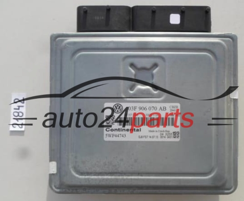 CENTRALITA DE MOTOR VW VOLKSWAGEN BEETLE 1.2 TSI 03F 906 070 AB, 03F906070AB, 5WP44733, SIMOS 10