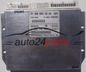 ABS STEROWNIK ESP+HBA MERCEDES W168 BOSCH 0 265 109 630, 0265109630, A 168 545 35 32, A1685453532, 1685453532  - 14085, 14773, 16248