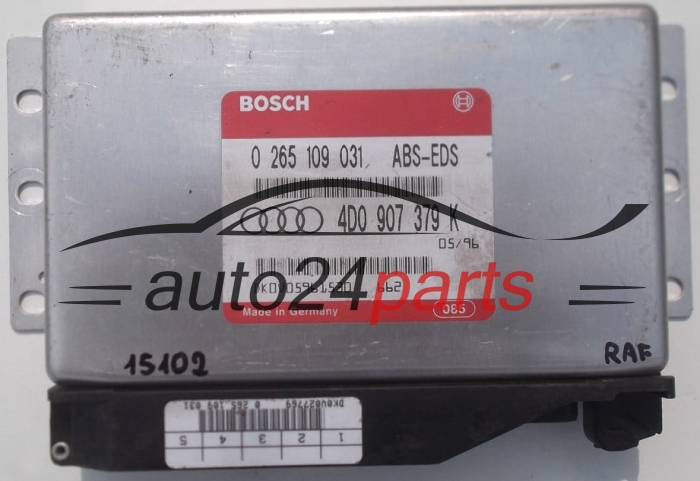 ABS STEROWNIK ABS-EDS AUDI A4 A6 S6 A8 S8 4D0907379K, 4D0 907 379 K, BOSCH 0265109031, 0 265 109 031