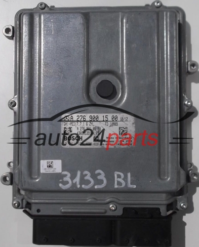 KOMPUTER STEROWNIK SILNIKA MERCEDES A2769001500, A 276 900 15 00, A2769010500, A 276 901 05 00, BOSCH 0261S06496, 0 261 S06 496, MED17.7.1 1039S39478 - 
