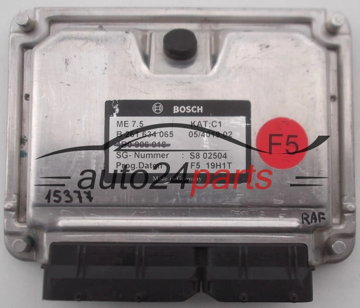 KOMPUTER STEROWNIK SILNIKA AUDI BOSCH B 261 634 065, B261634065, 0261634065, 261634065, 4B0 906 048, 4B0906048